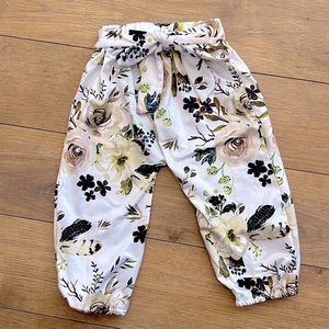 kids floral print pants
